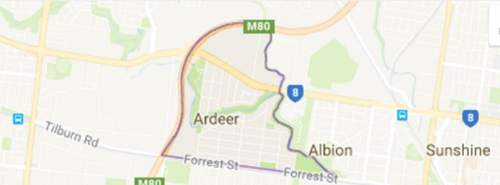 Ardeer Map