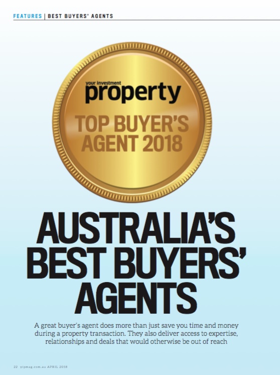 Cate Bako' Australia' Top Buyer's Agent 2018