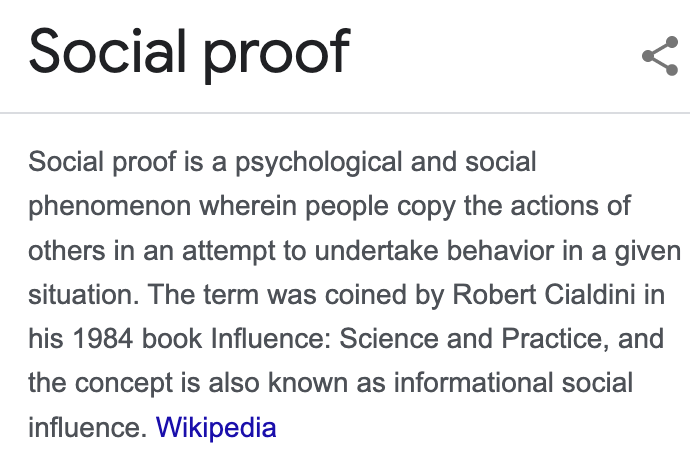 SOcial Proof