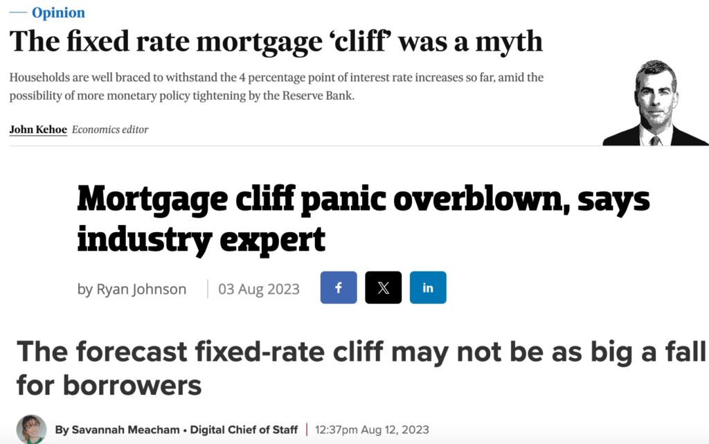 Fixed Rate Cliff
