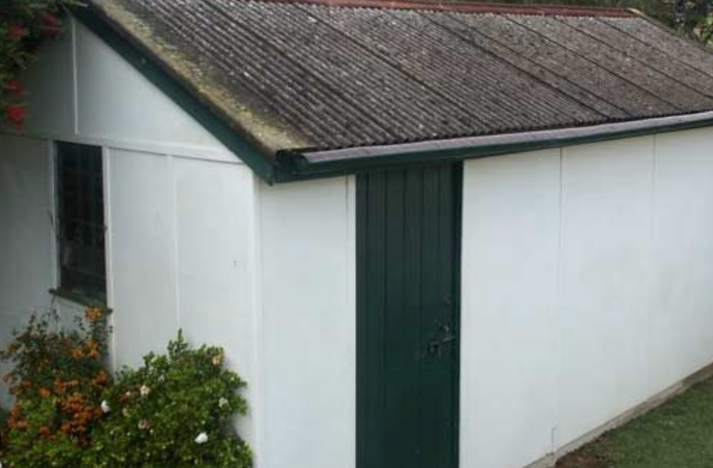 Asbestos Shed