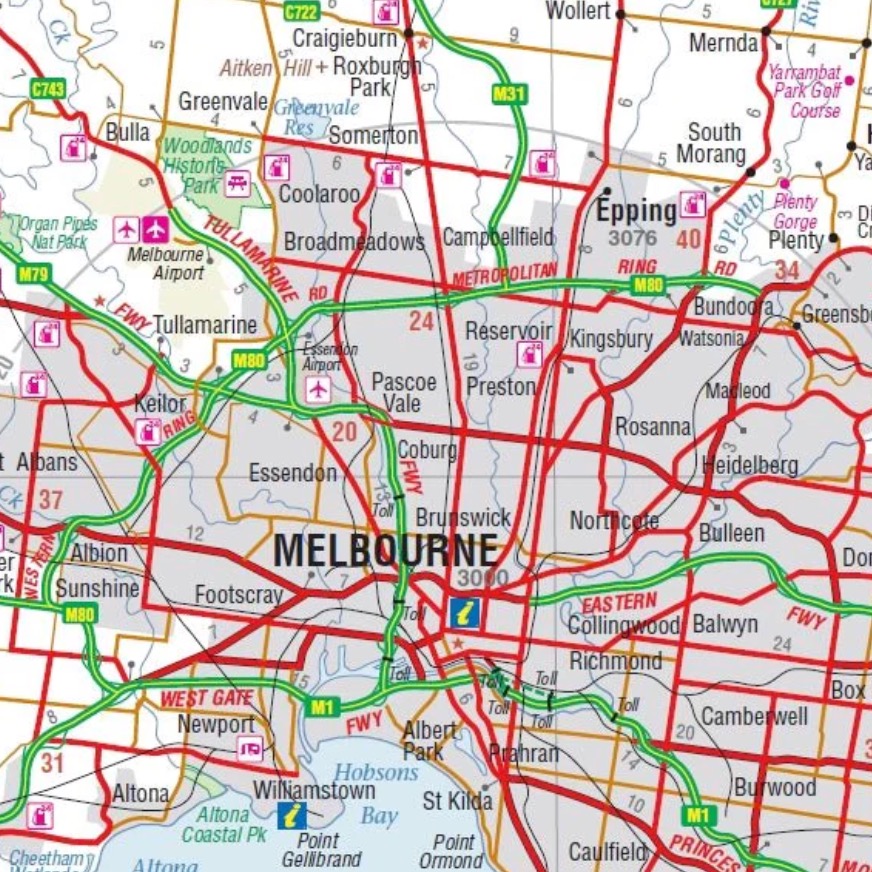 Melb Map